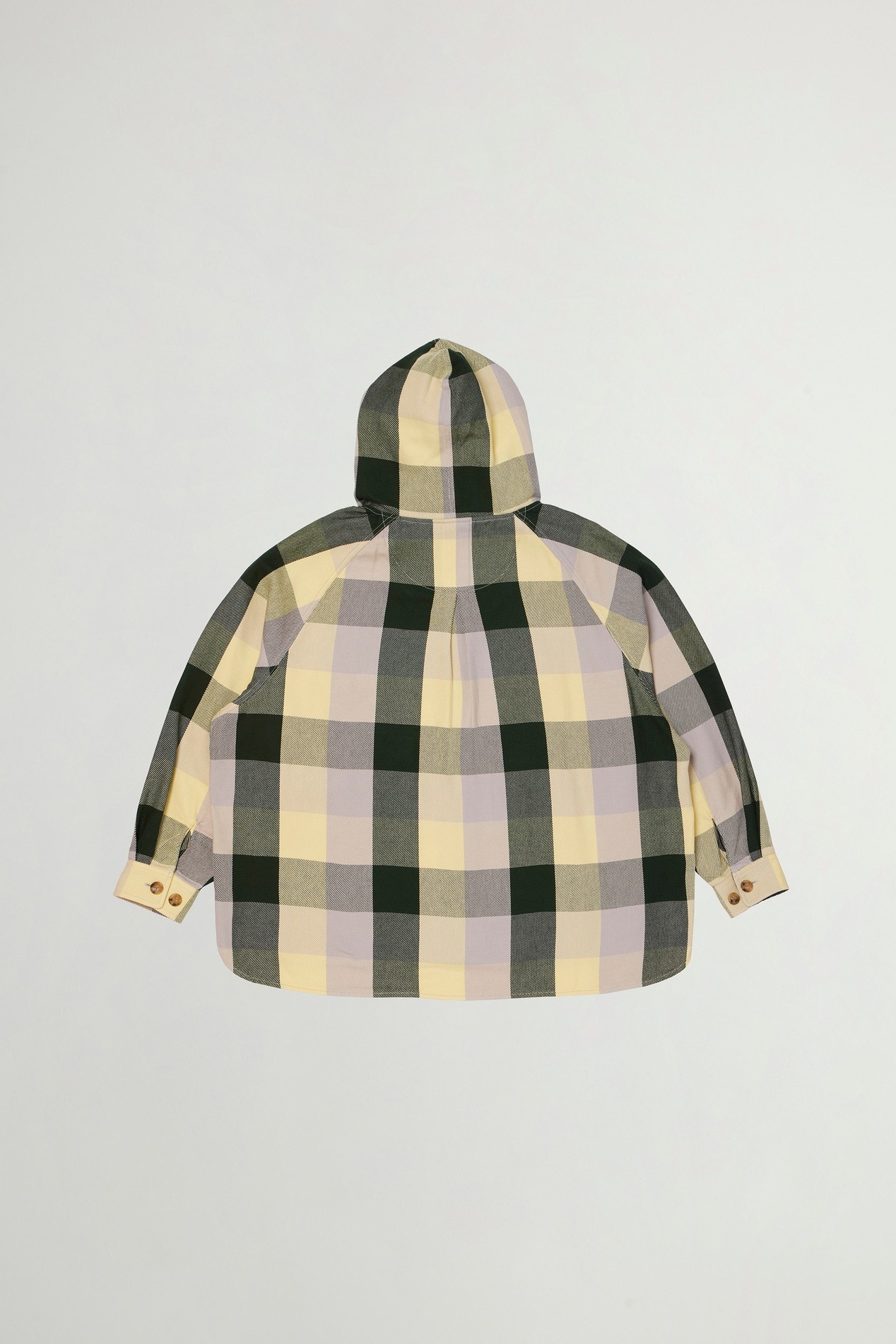 BUFFALO CHECK ZIP HOODIE SHIRT Yellow photo 2 | Woolrich