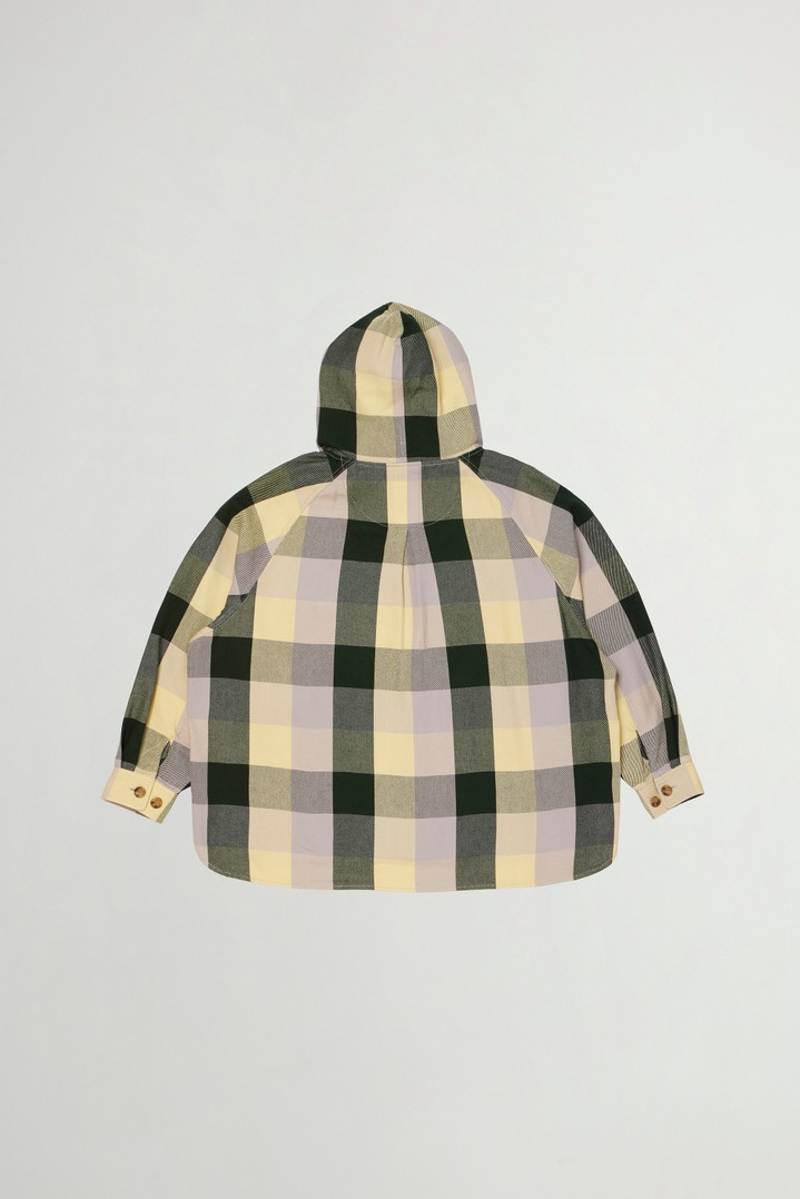 BUFFALO CHECK ZIP HOODIE SHIRT Yellow photo 2 | Woolrich