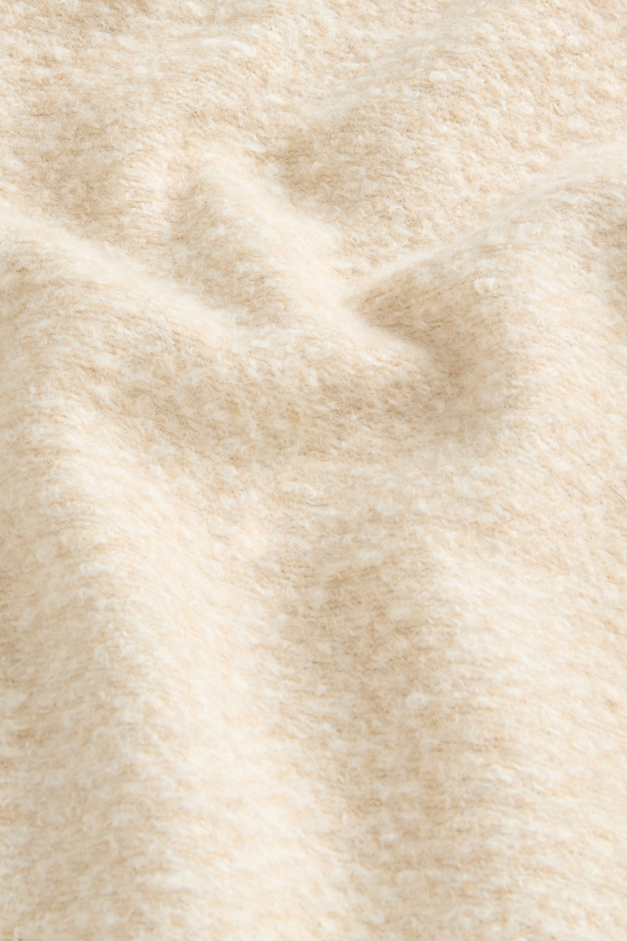 MIXED FLEECE CREWNECK Beige photo 6 | Woolrich