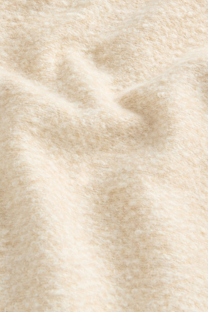 MIXED FLEECE CREWNECK Beige photo 6 | Woolrich