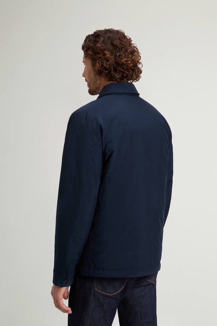 Cloud Padded Overshirt Blue photo 3 | Woolrich