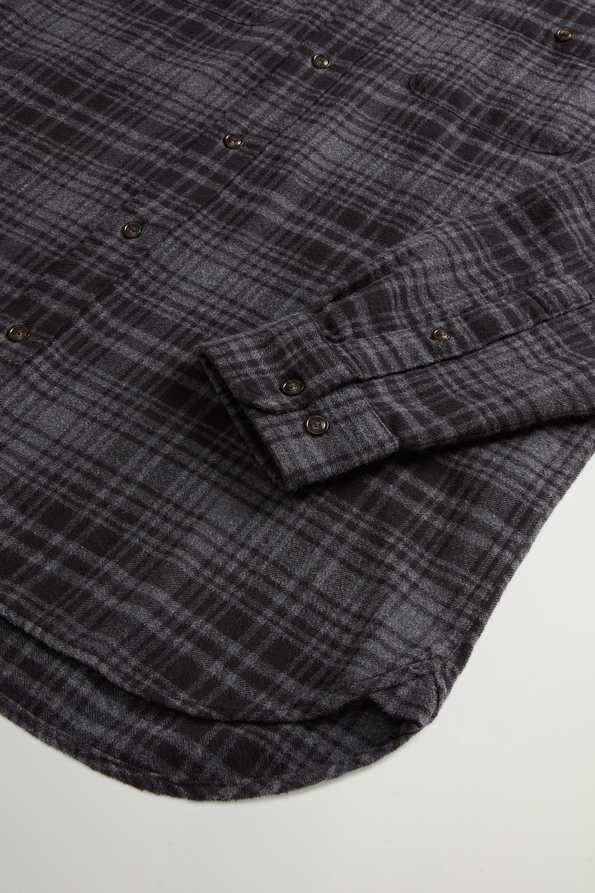 CHECK FLANNEL WARREN SHIRT Grau photo 7 | Woolrich