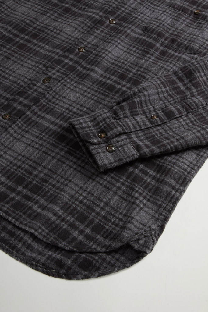 CHECK FLANNEL WARREN SHIRT Grau photo 7 | Woolrich