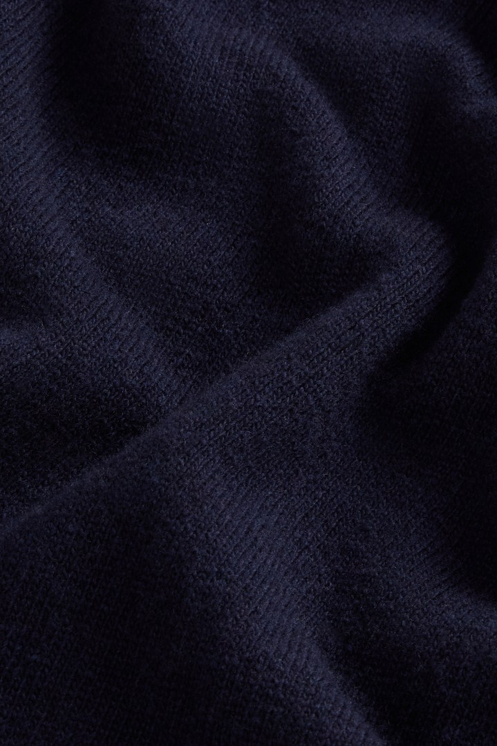 LAMBSWOOL CREWNECK GG13 Blue photo 7 | Woolrich
