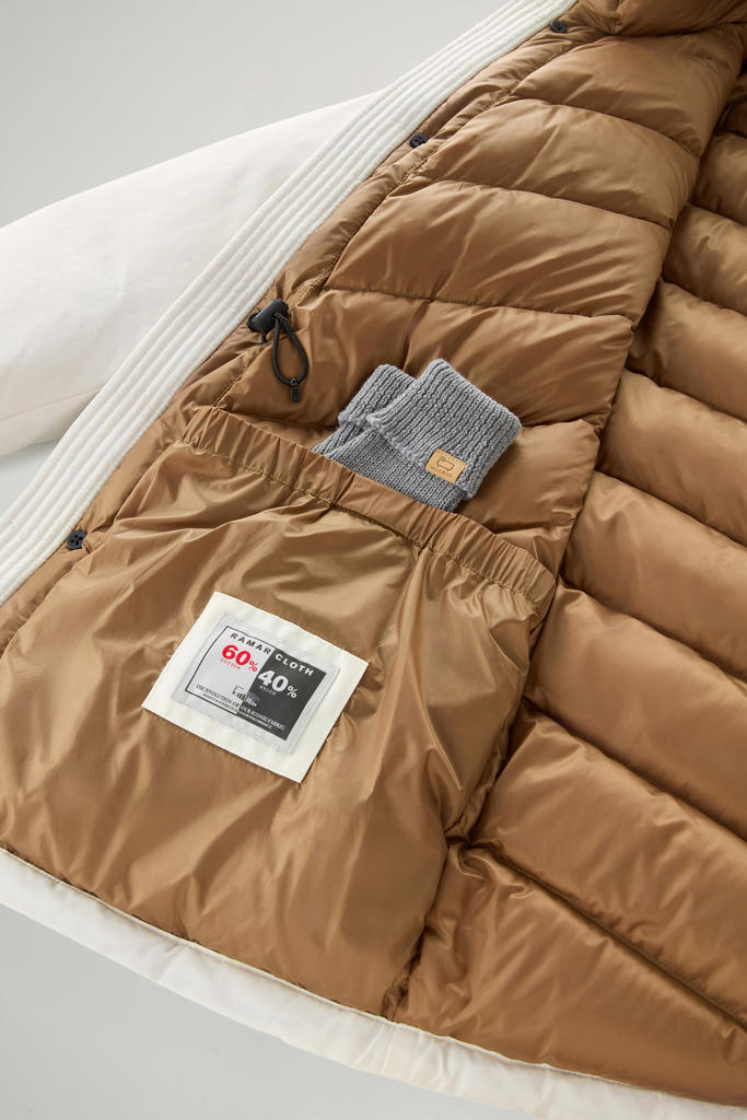 Arctic Parka Evolution in Ramar Cloth White photo 8 | Woolrich