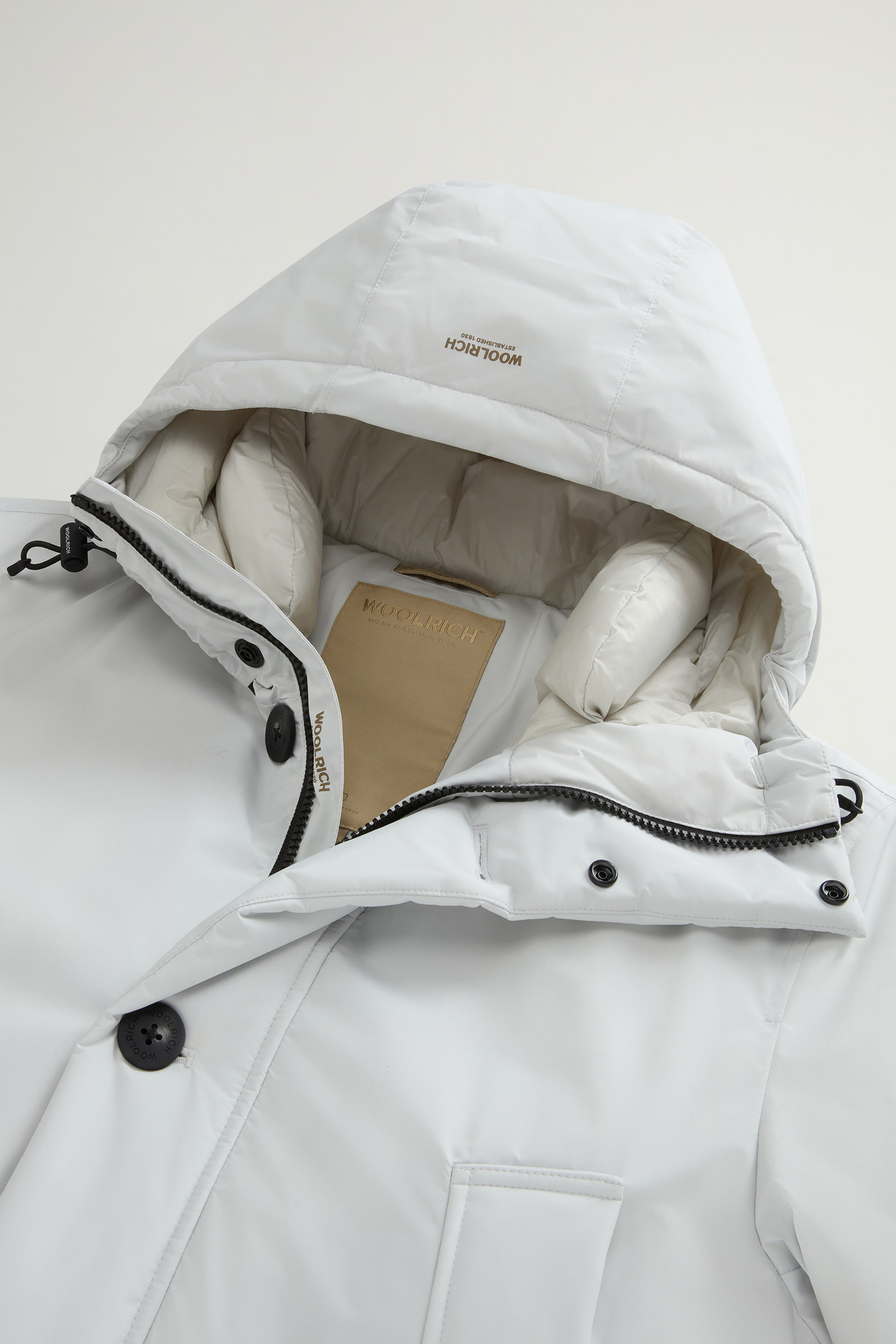 Cloud Arctic Parka with Hood Gray photo 7 | Woolrich