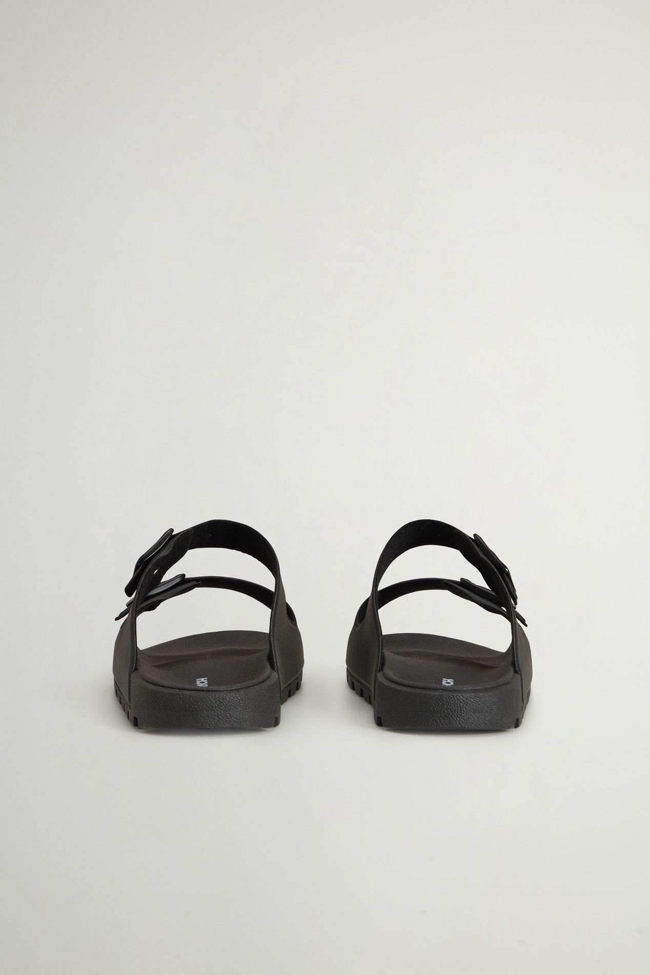 Double-Band Rubber Sandals Black photo 3 | Woolrich