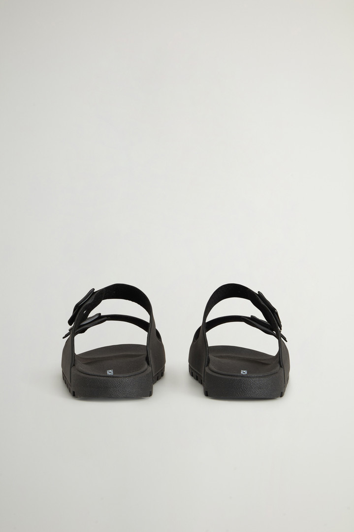 Double-Band Rubber Sandals Black photo 3 | Woolrich