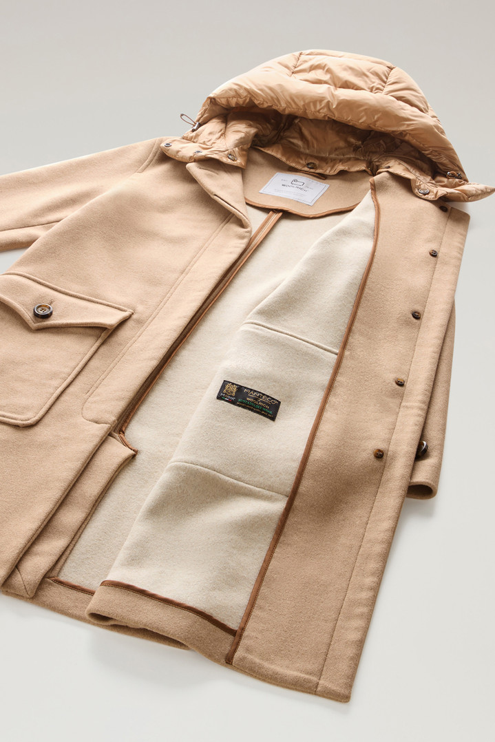 2-In-1 Parka in Recycled Manteco Wool Blend Beige photo 5 | Woolrich