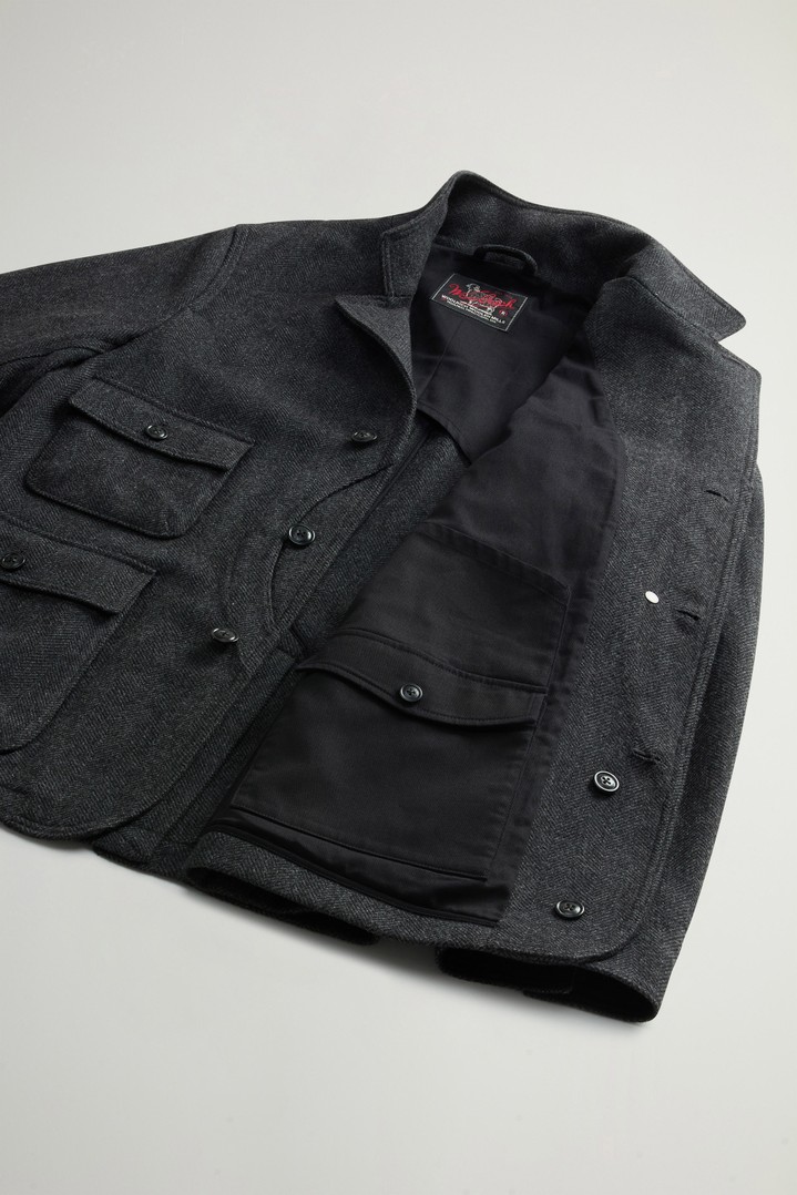 Upland Blazer in Wool Blend Gray photo 8 | Woolrich