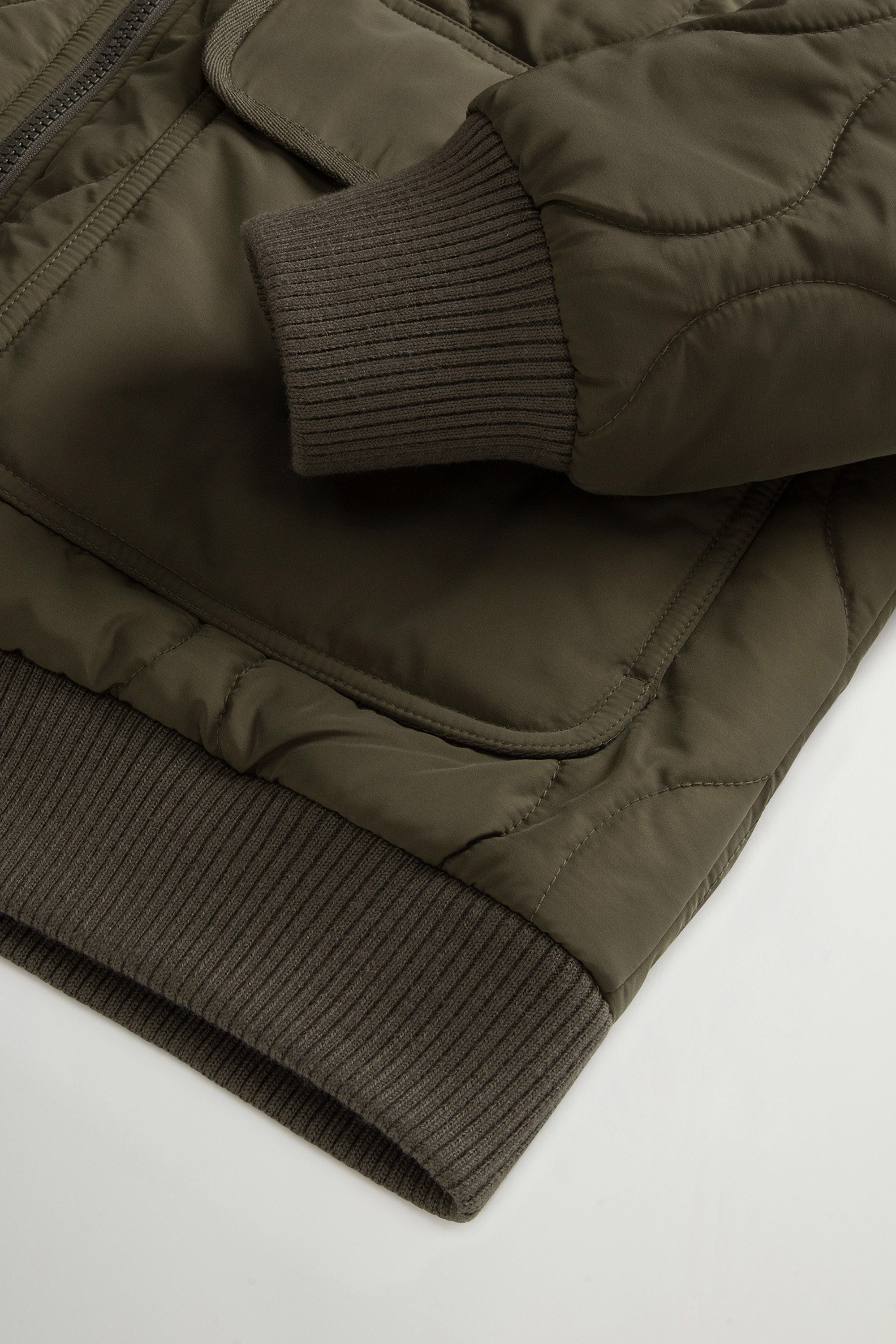 ONION QUILTED BOMBER Green photo 7 | Woolrich