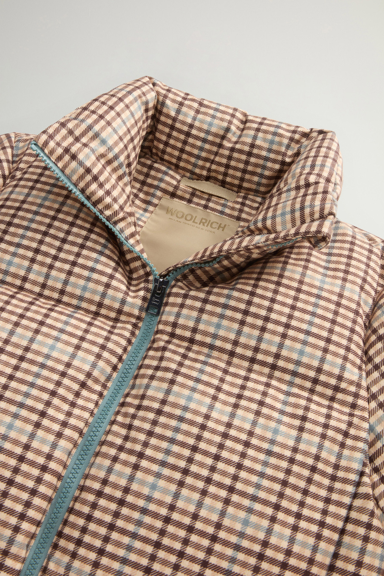 Down Jacket in Two-Layered Fabric Multicolor photo 6 | Woolrich