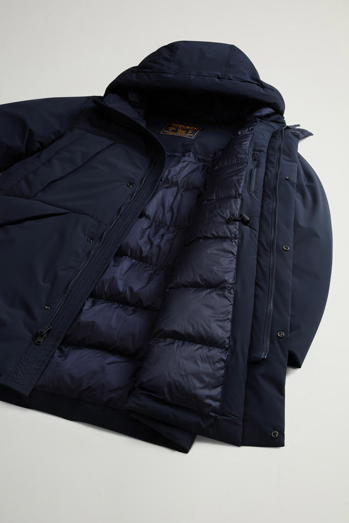 MATT STRETCH TETON PUFFER Blue photo 8 | Woolrich