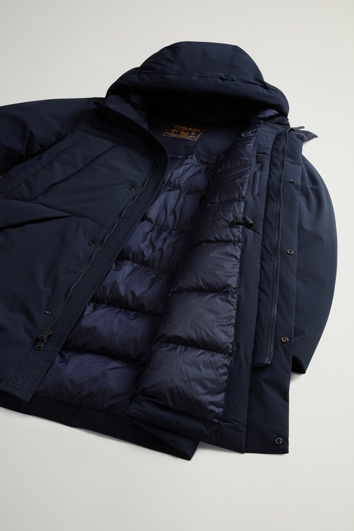 MATT STRETCH TETON PUFFER Blue photo 8 | Woolrich