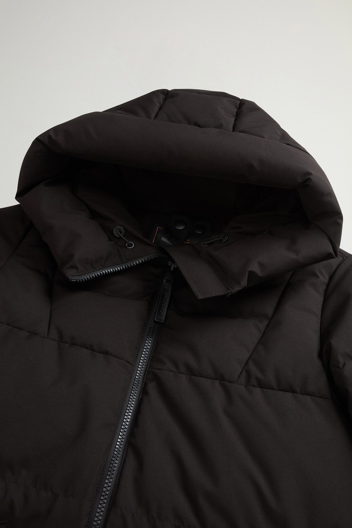 Quilted Parka in WINDSTOPPER® by GORE-TEX® Fabric Black photo 6 | Woolrich