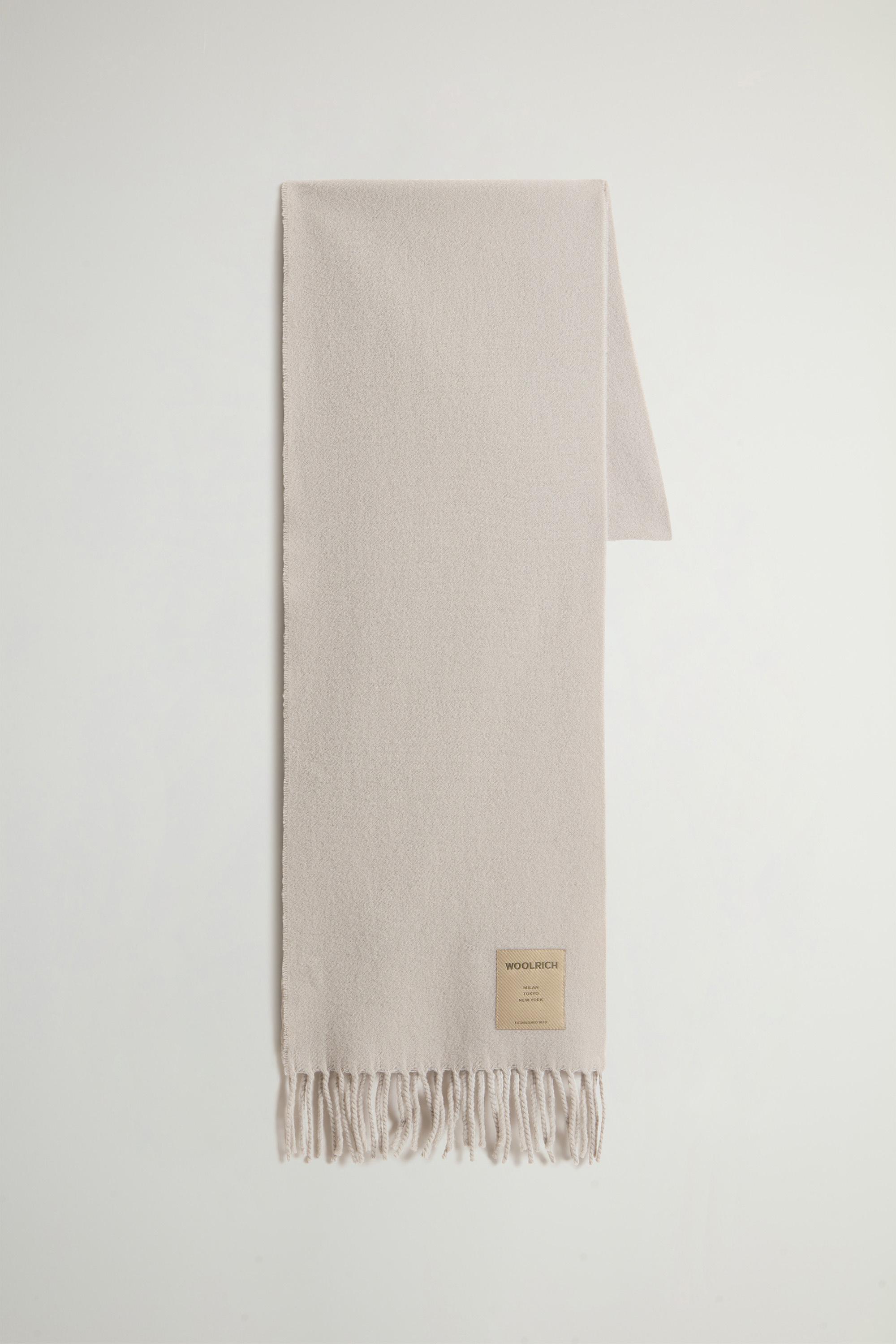 Écharpe en pure laine Gris photo 1 | Woolrich