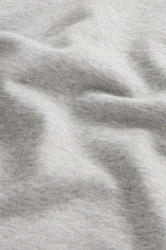 Crewneck Sweatshirt in Pure Cotton with Macro Logo on the Back Gray photo 7 | Woolrich