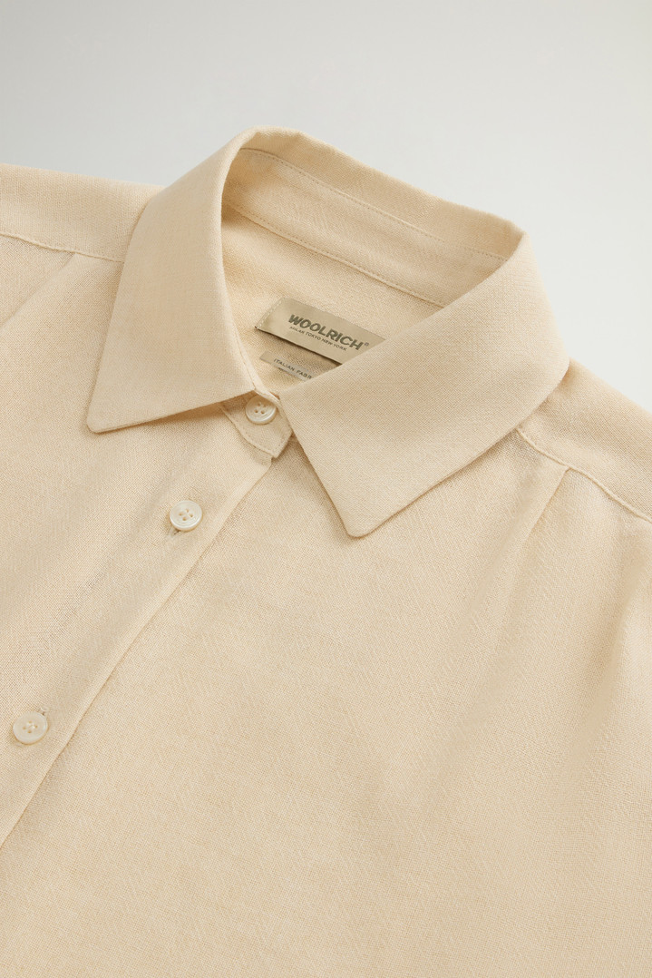 Shirt in Italian Brushed Fabric White photo 6 | Woolrich