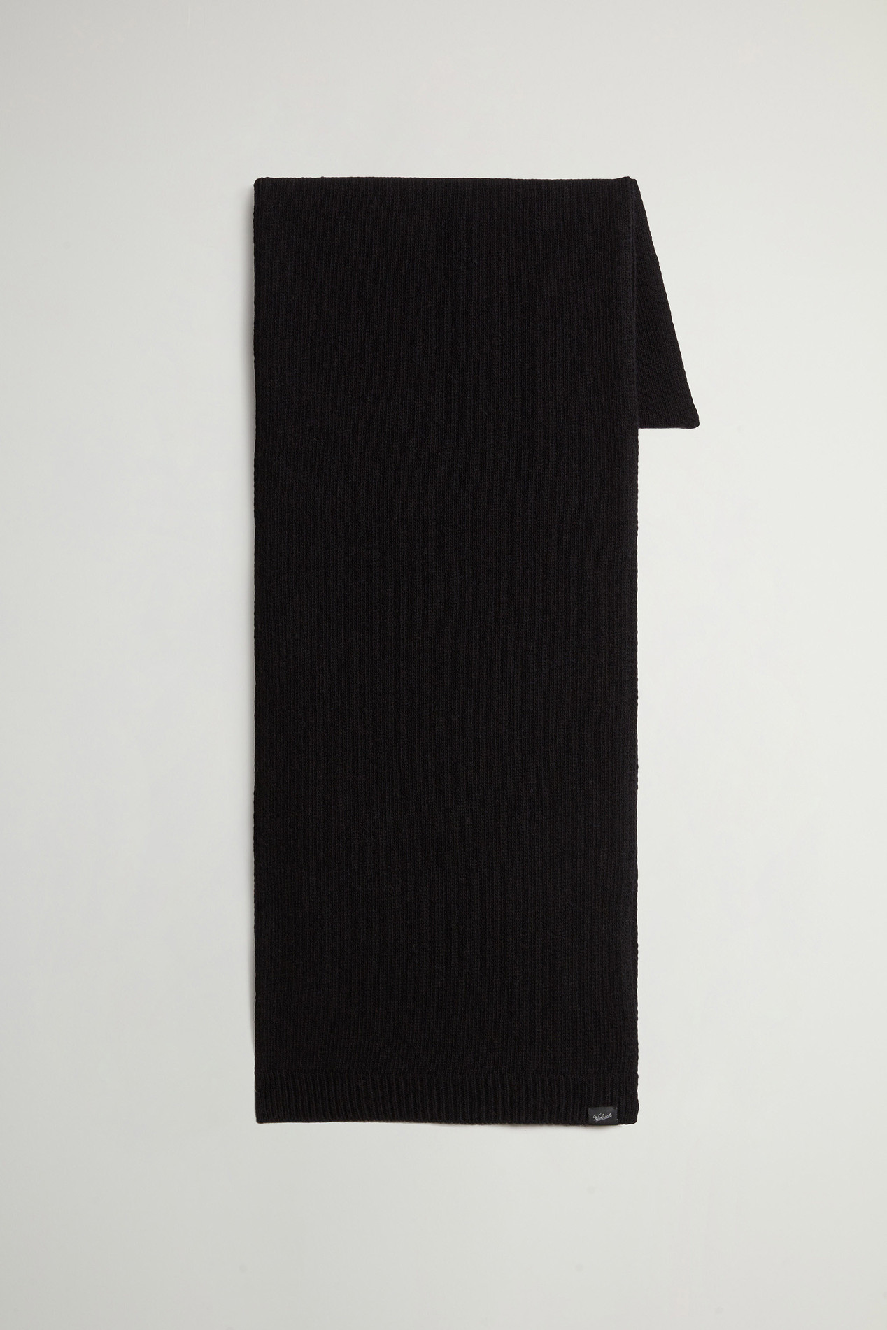 Scarf in Wool Blend Black photo 2 | Woolrich