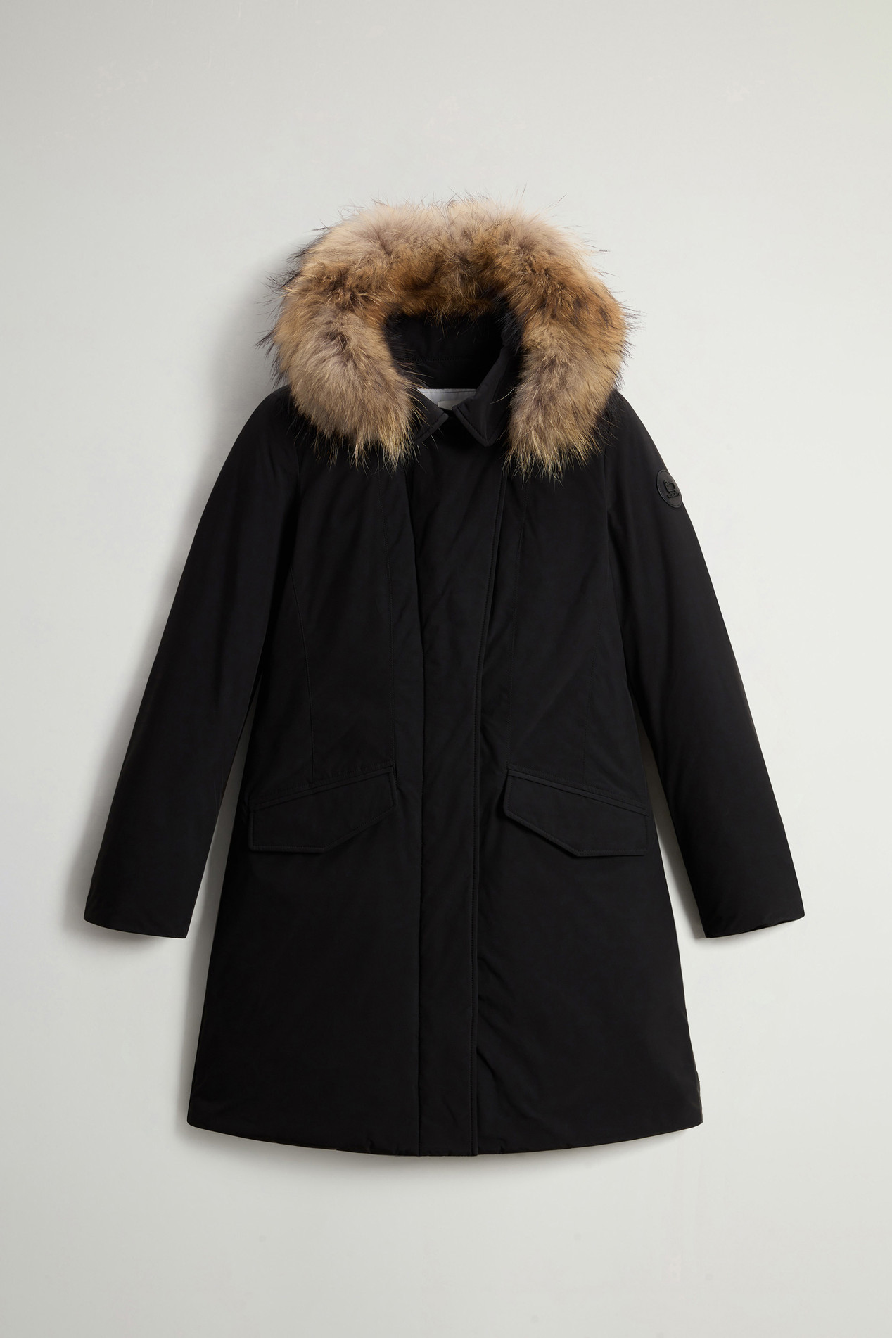 Modern Vail Parka with Detachable Hood Black photo 5 | Woolrich