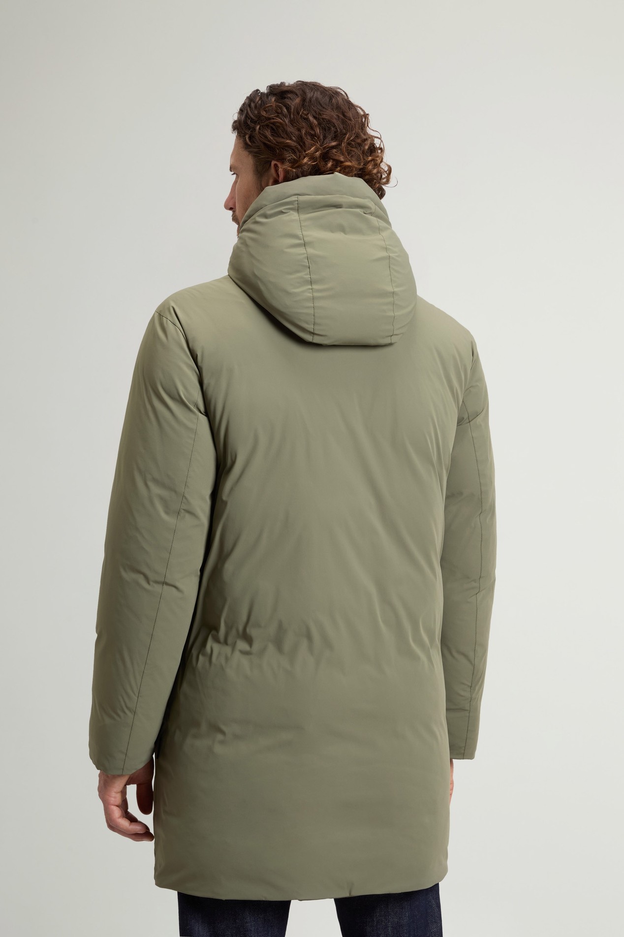 MATT STRETCH TETON PUFFER Green photo 3 | Woolrich