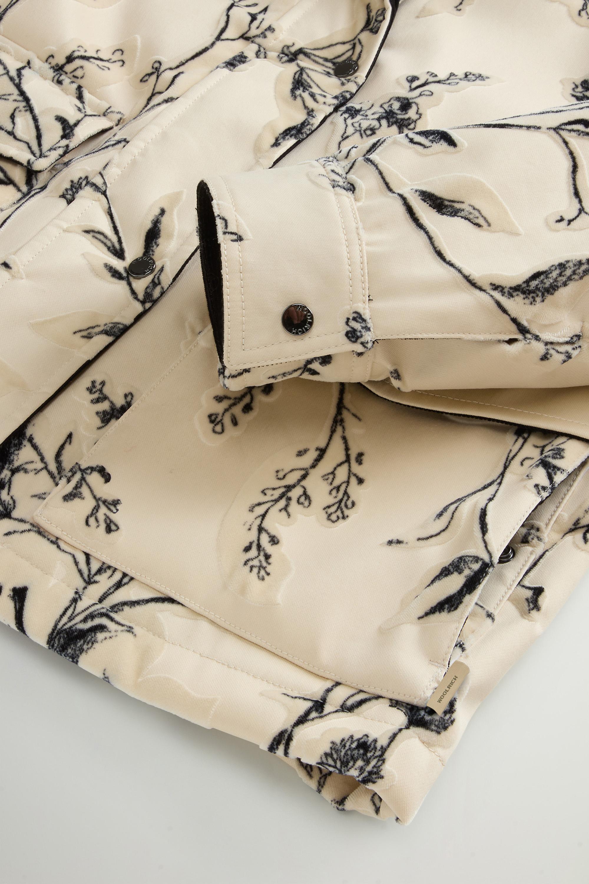 Pontoglio Velvet Jacket with Raised Pattern Beige photo 7 | Woolrich