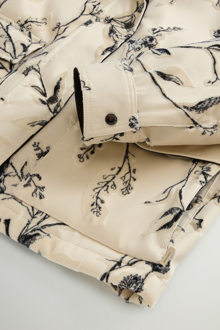 Pontoglio Velvet Jacket with Raised Pattern Beige photo 7 | Woolrich