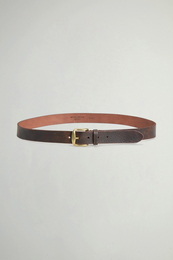 Belt in Leather Brown photo 1 | Woolrich