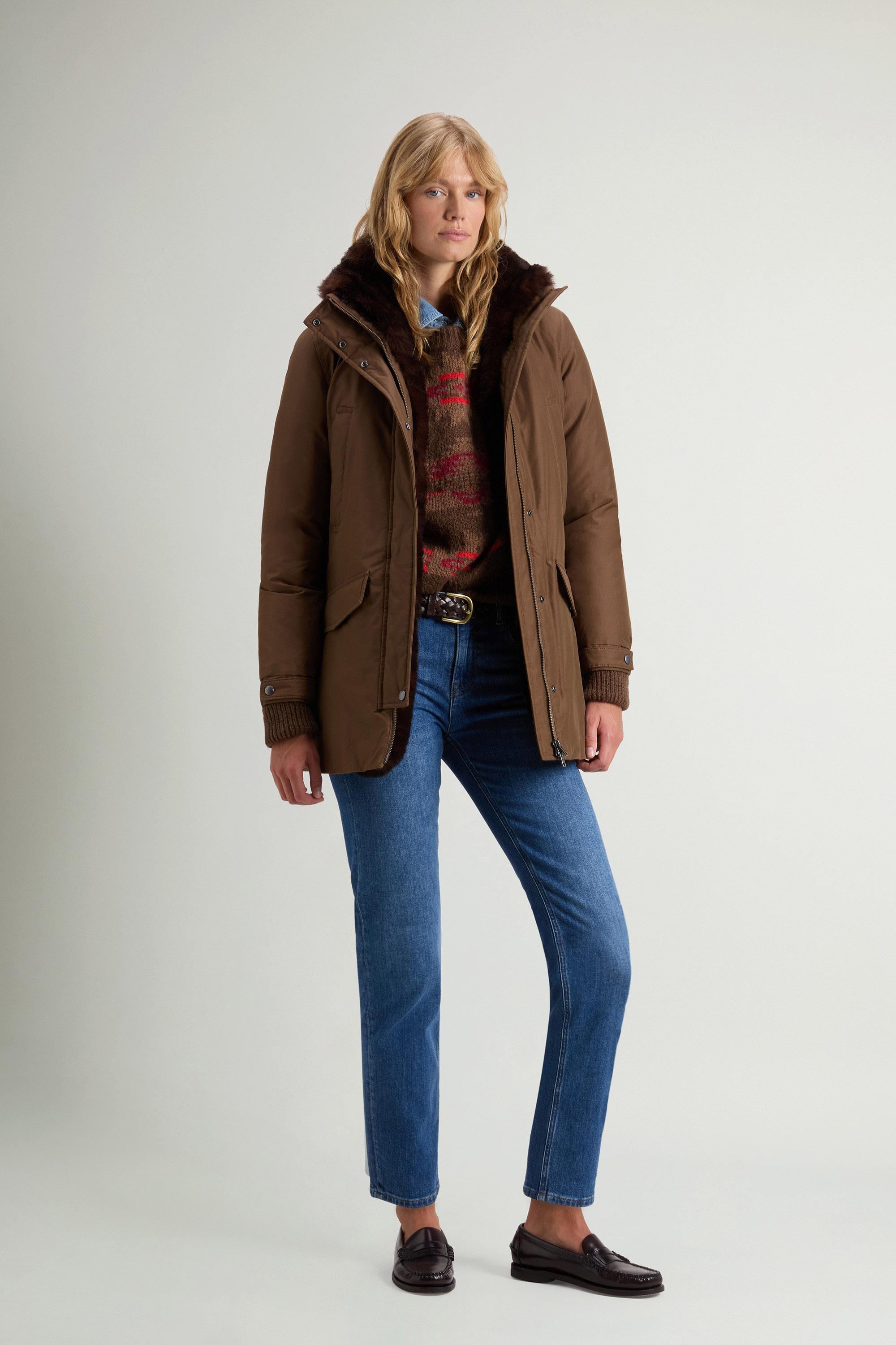 Erie Parka in Ramar Cloth Green photo 1 | Woolrich