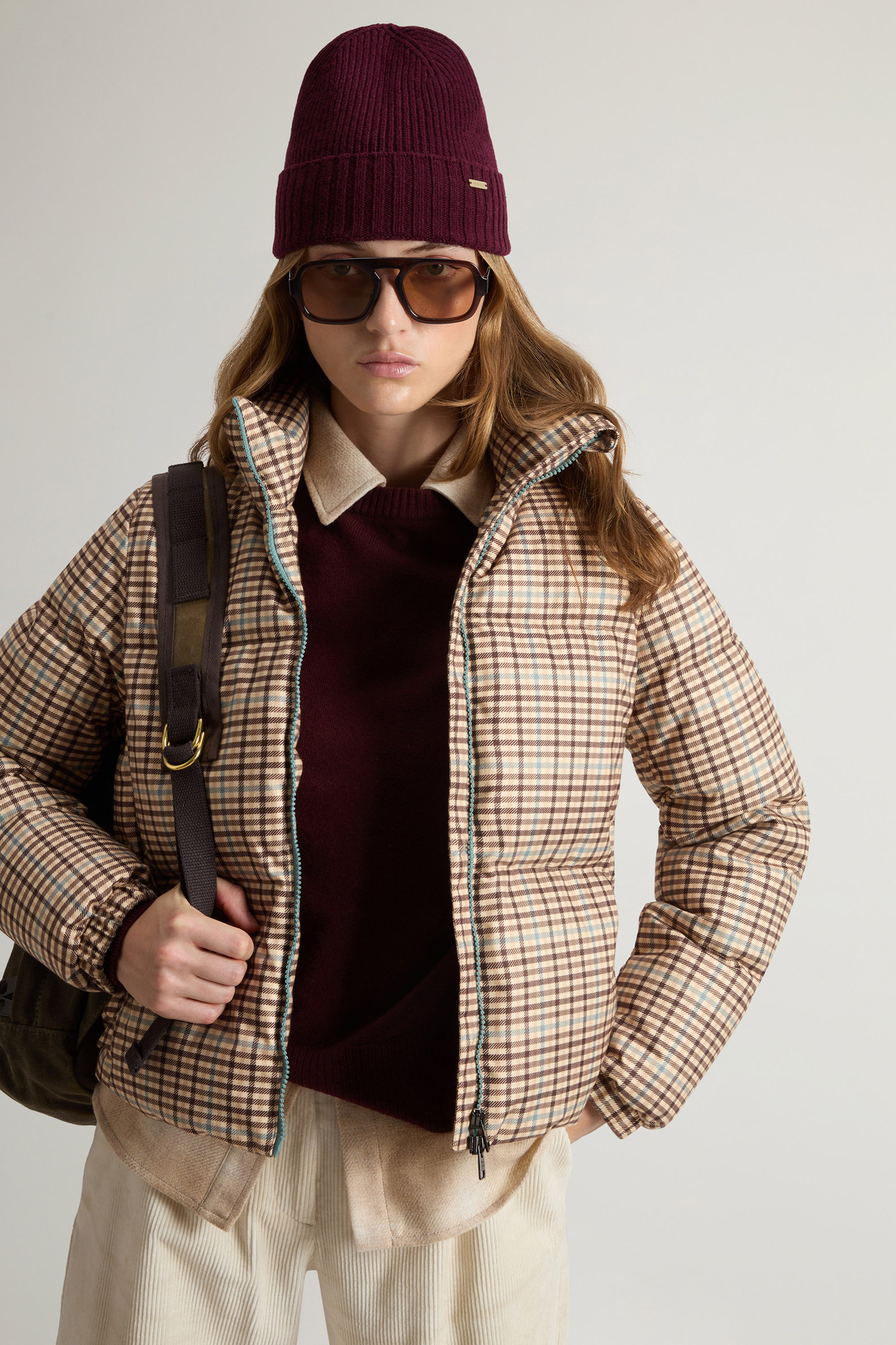 Down Jacket in Two-Layered Fabric Multicolor photo 4 | Woolrich