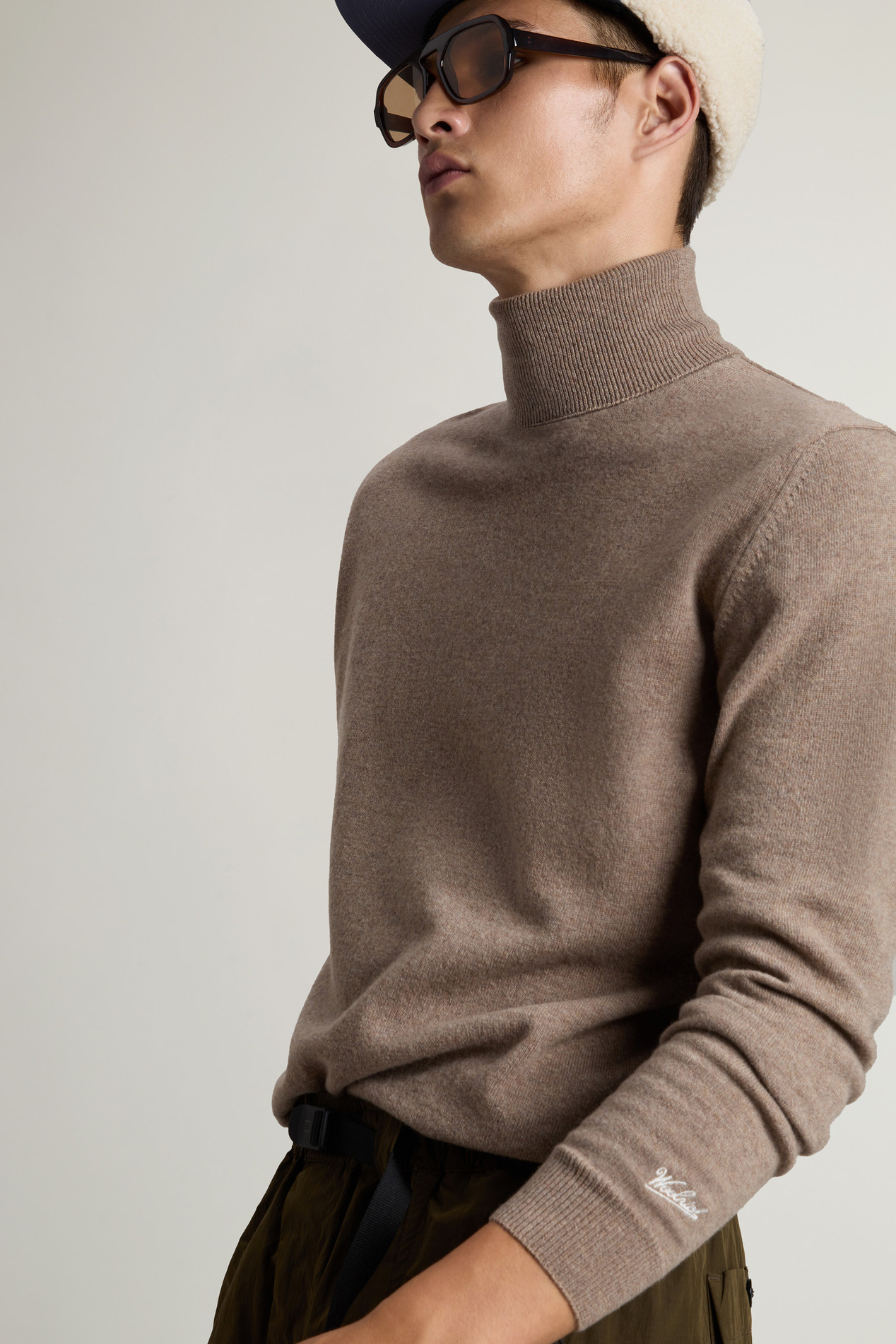 LAMBSWOOL TURTLENECK Brown photo 4 | Woolrich