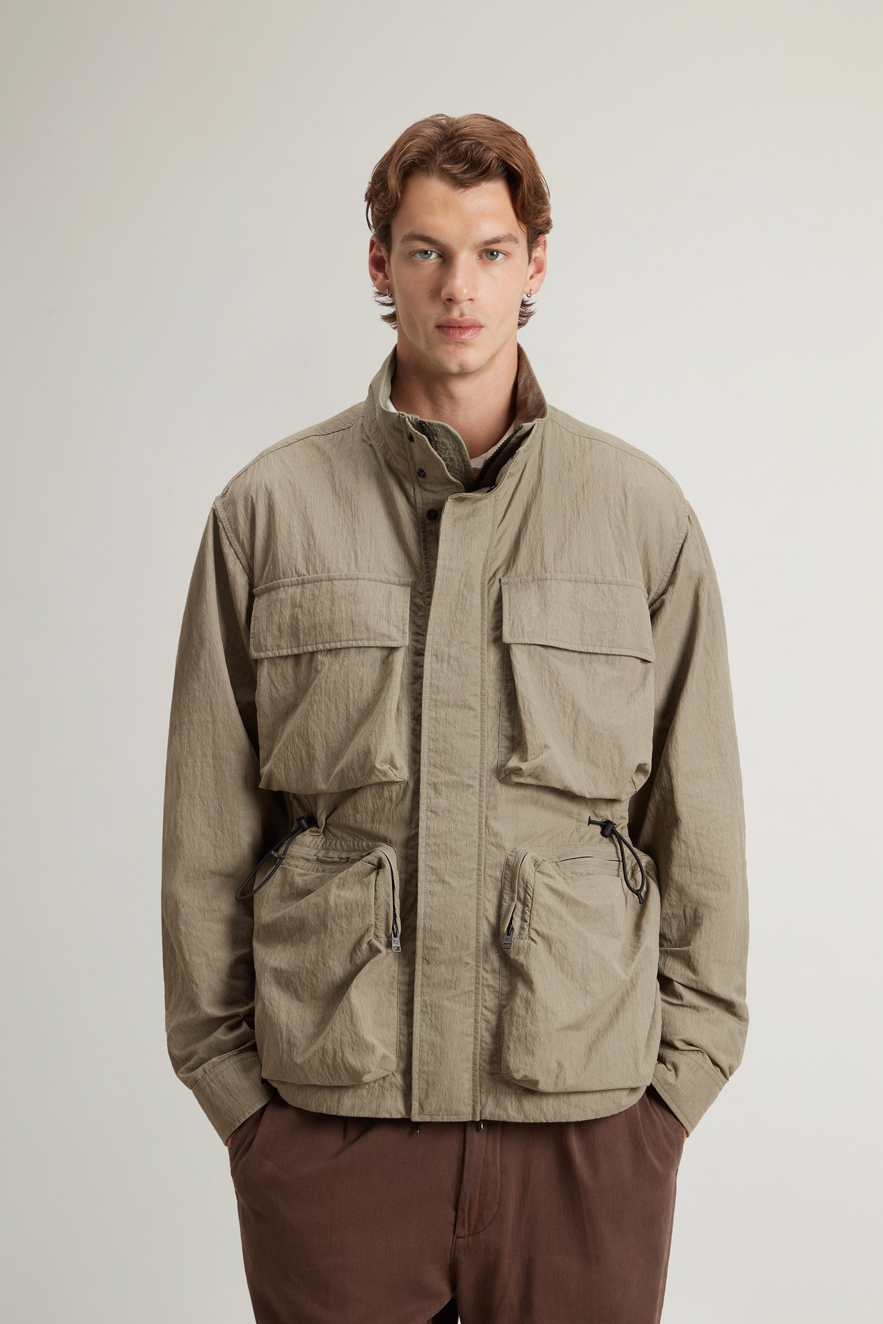 DELAVE TECHNICAL JACKET Green photo 1 | Woolrich