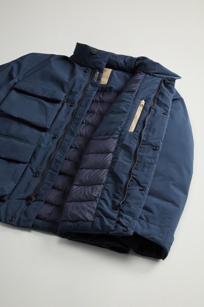 Cloud Jacket with Stand-Up Collar Blue photo 8 | Woolrich
