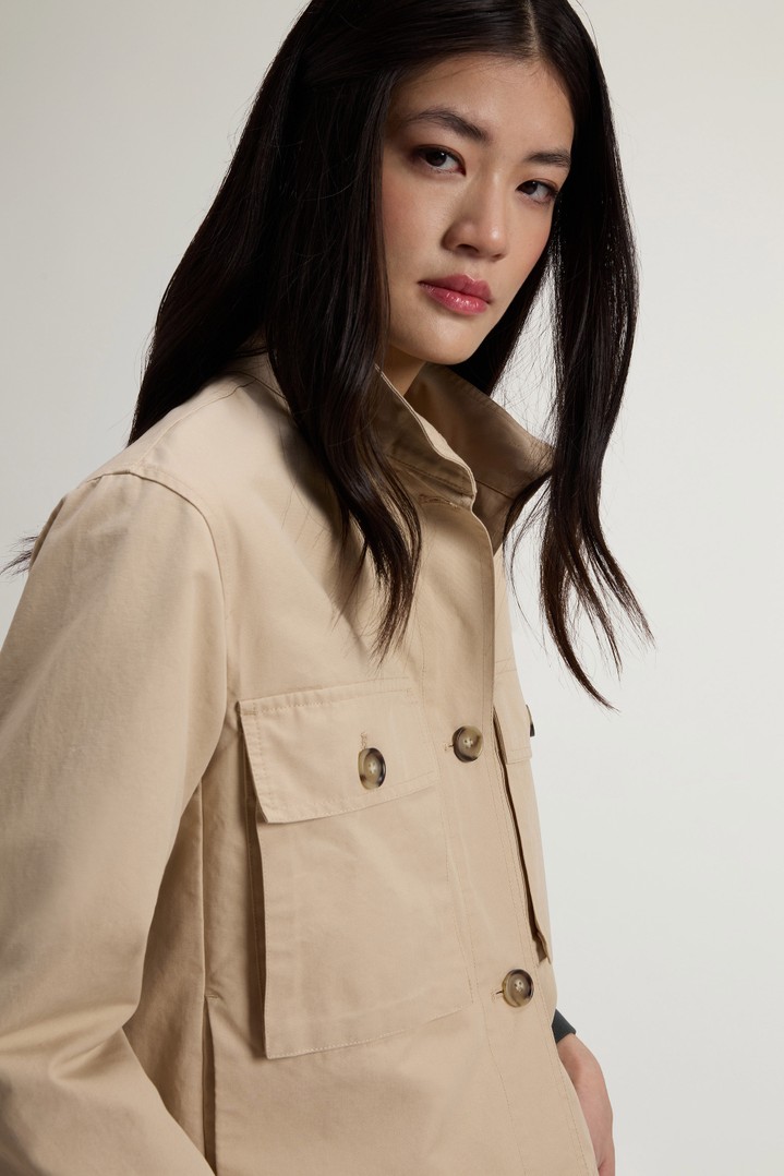 CANVAS FIELD OVERSHIRT Beige photo 4 | Woolrich