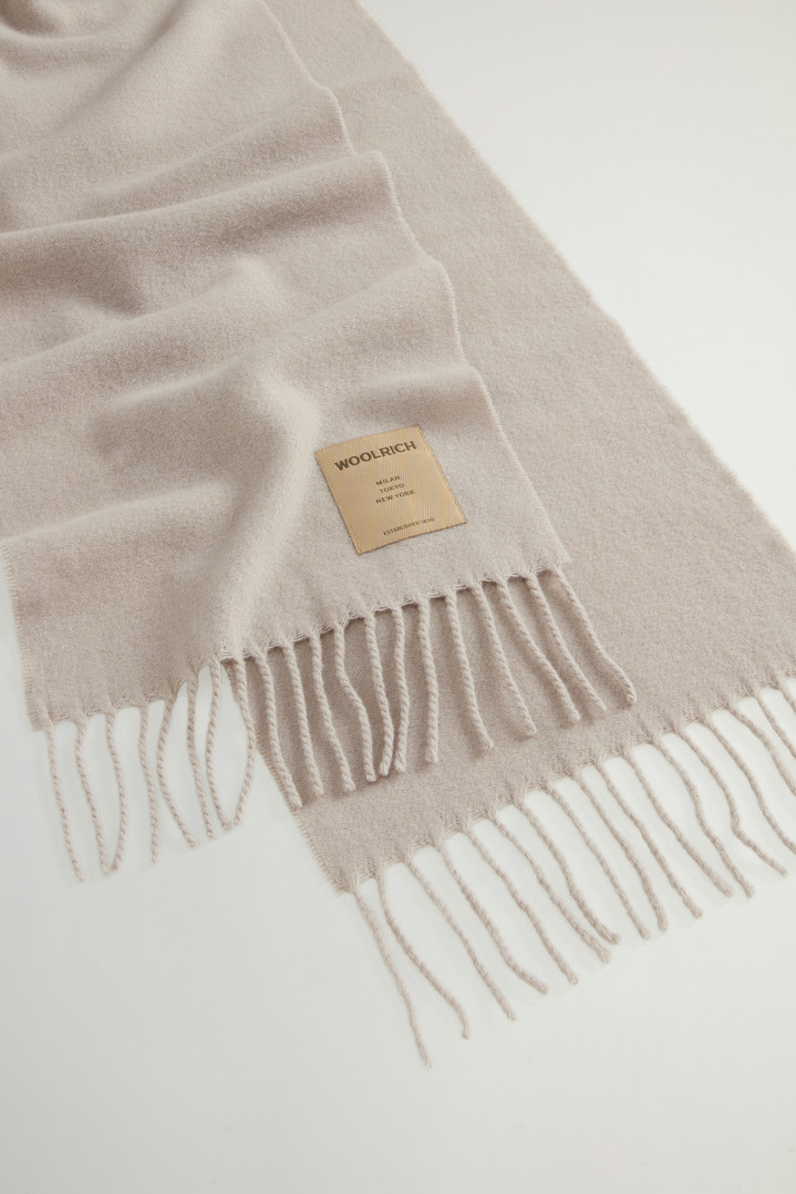 Écharpe en pure laine Gris photo 3 | Woolrich