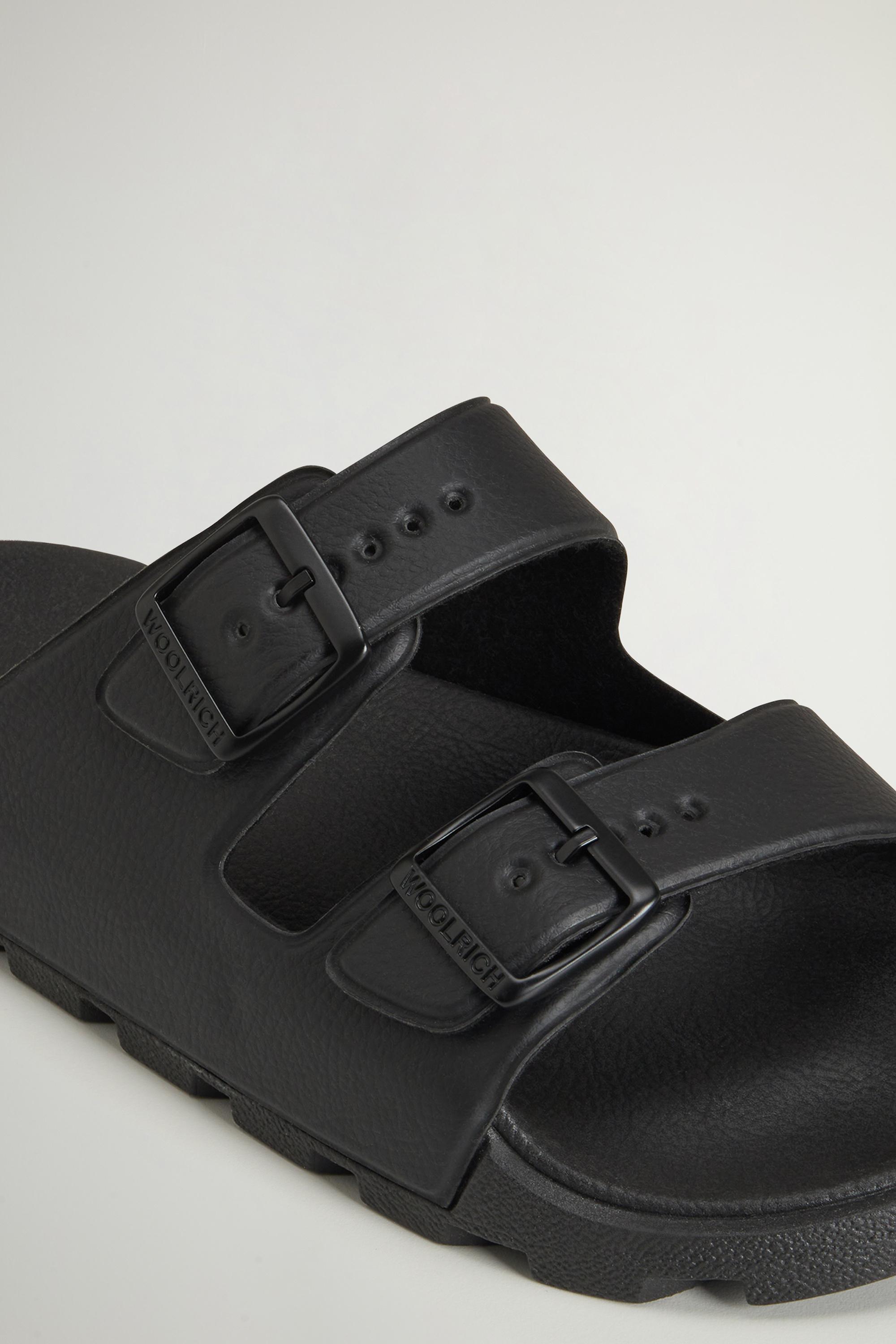 Double-Band Rubber Sandals Black photo 5 | Woolrich