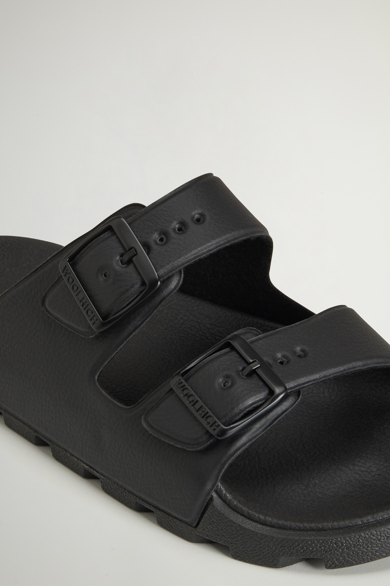 Double-Band Rubber Sandals Black photo 5 | Woolrich