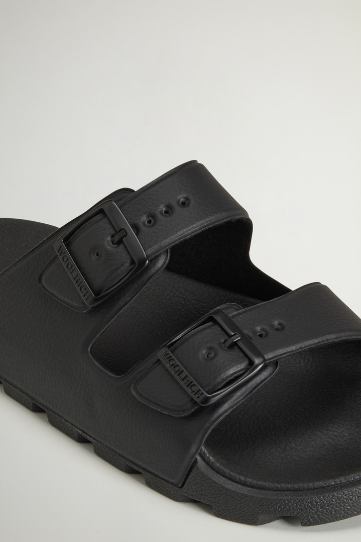 Double-Band Rubber Sandals Black photo 5 | Woolrich