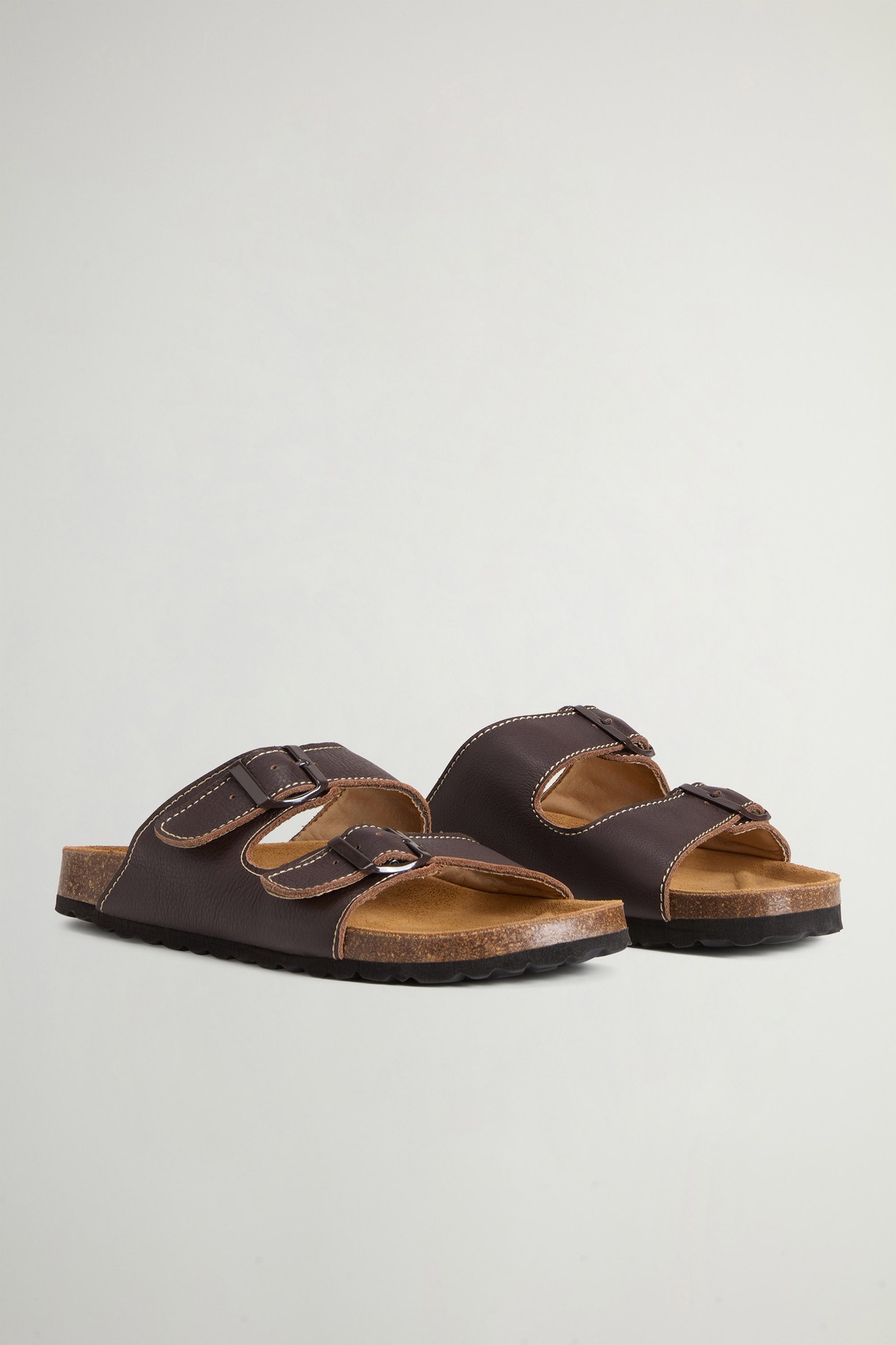 TWO BANDS SANDAL Brown photo 2 | Woolrich