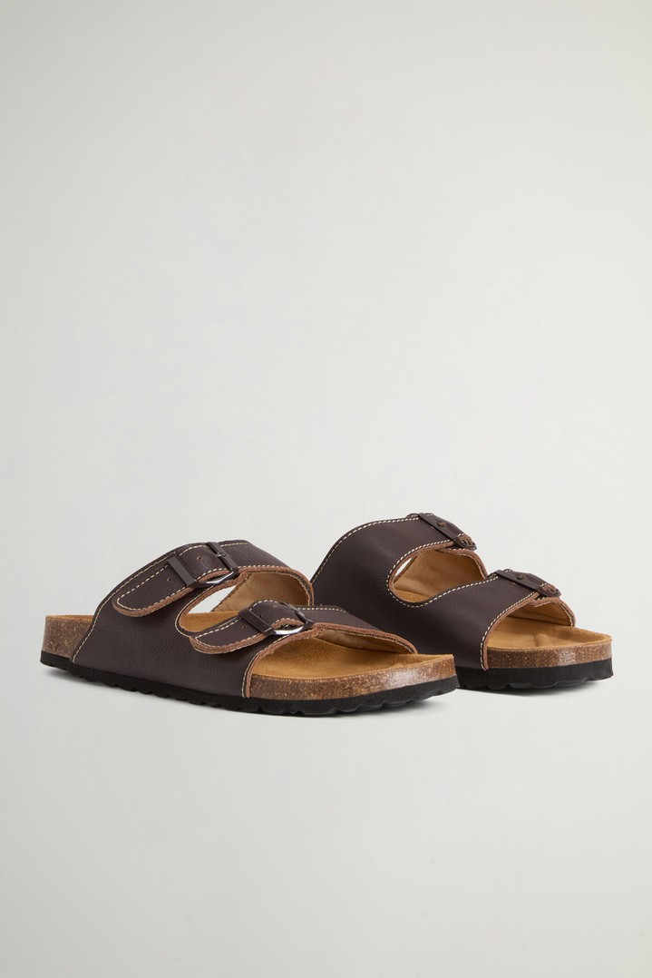 TWO BANDS SANDAL Brown photo 2 | Woolrich