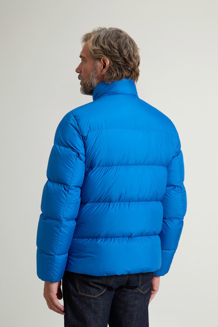 Cloud Down Jacket in Microfiber Blue photo 3 | Woolrich
