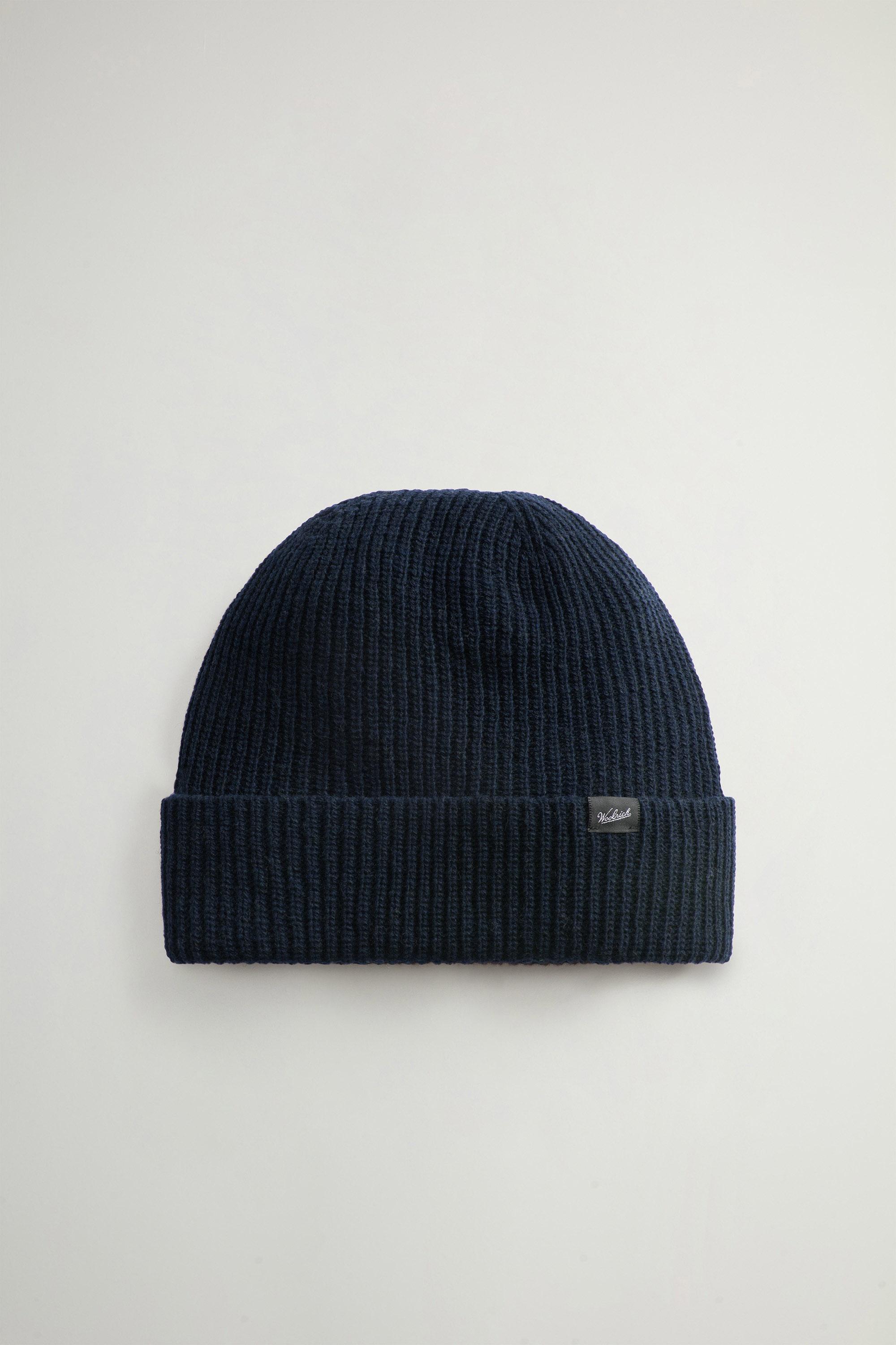 Bonnet en laine mélangée Bleu photo 1 | Woolrich