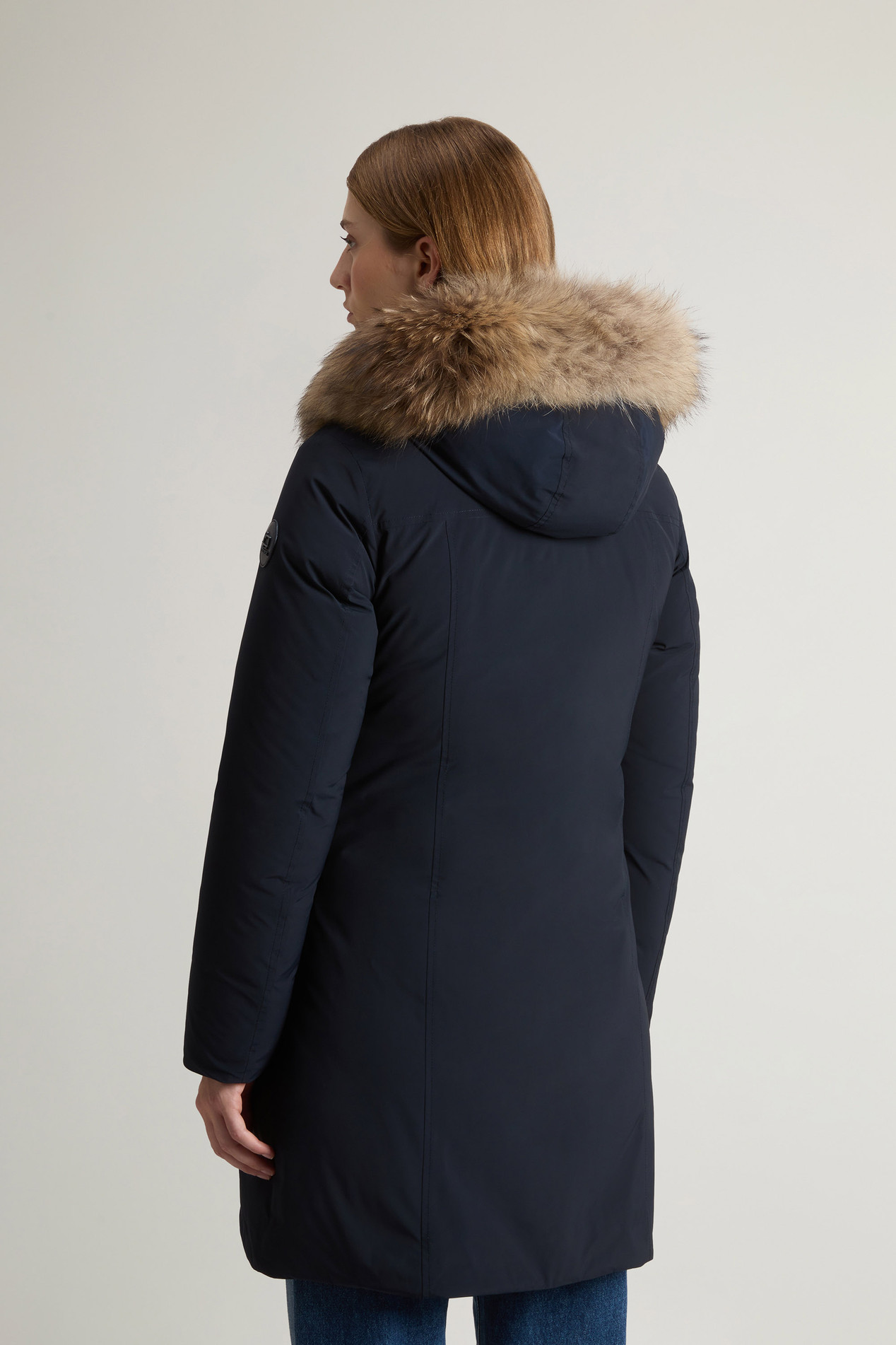 Modern Vail Parka with Detachable Hood Blue photo 3 | Woolrich