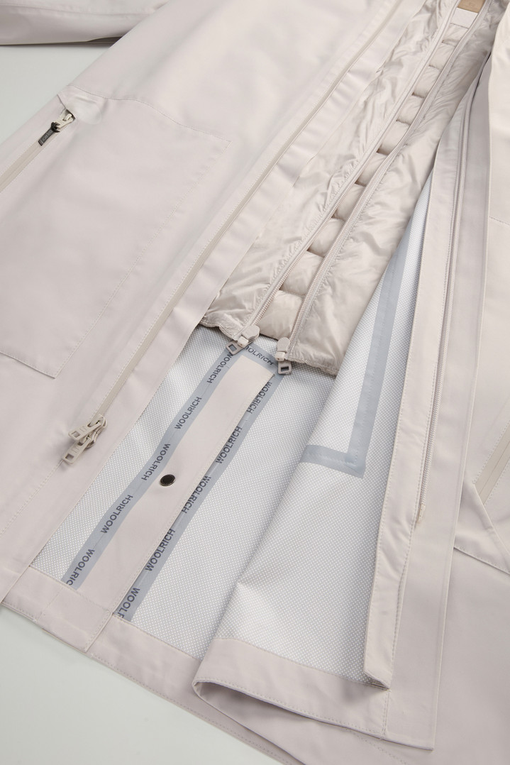 2-In-1 Jacket in Two-Layered Fabric Gray photo 5 | Woolrich