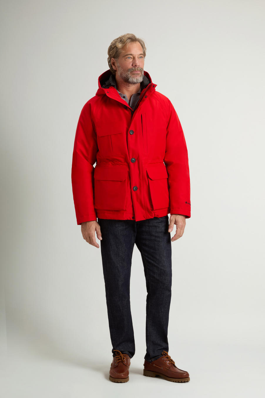 HEAVY GTX MOUNTAIN JACKET Red photo 1 | Woolrich