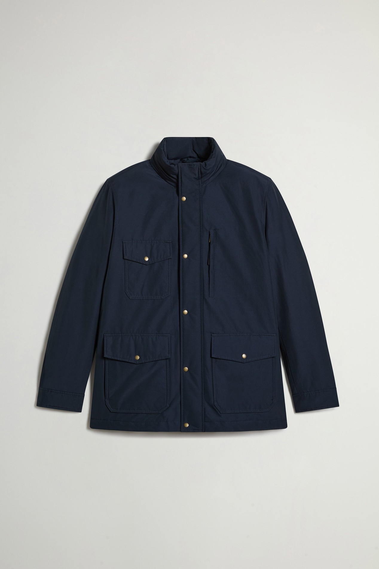 Mountain Jacket in Ramar Cloth Blue photo 5 | Woolrich