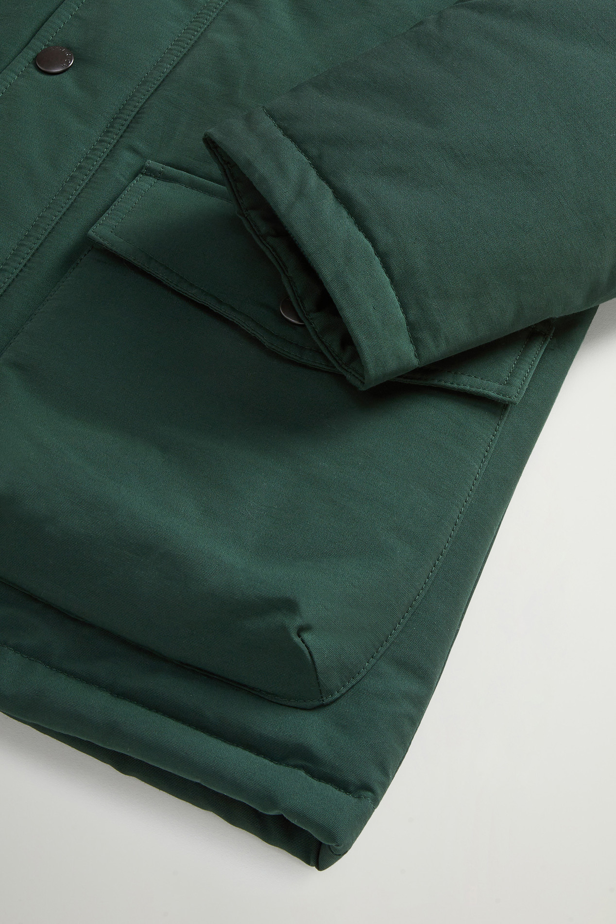 Boys’ Arctic Parka in Ramar Cloth Green photo 4 | Woolrich