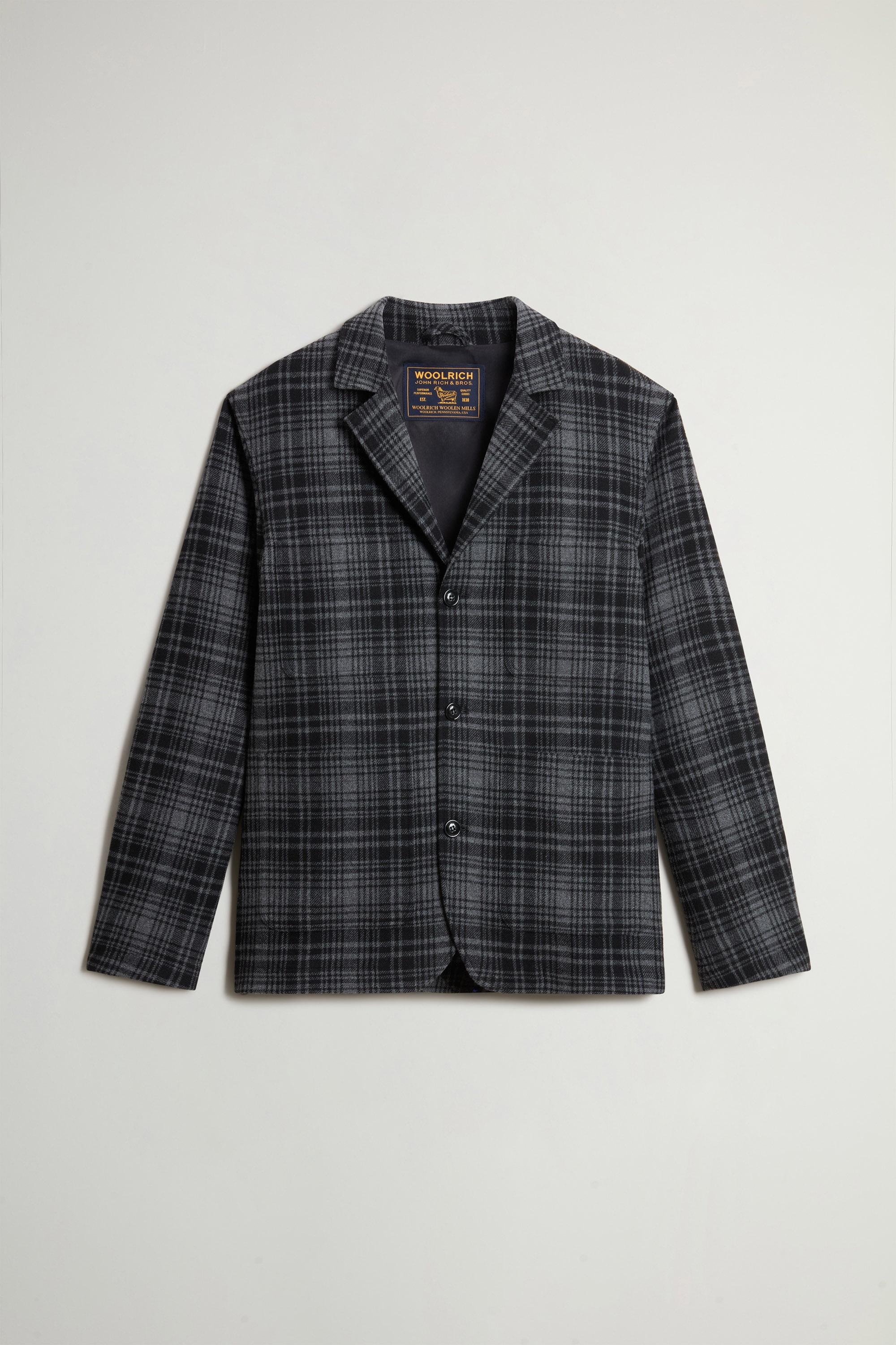 WOOL BLEND FLANNEL BLAZER Grau photo 5 | Woolrich
