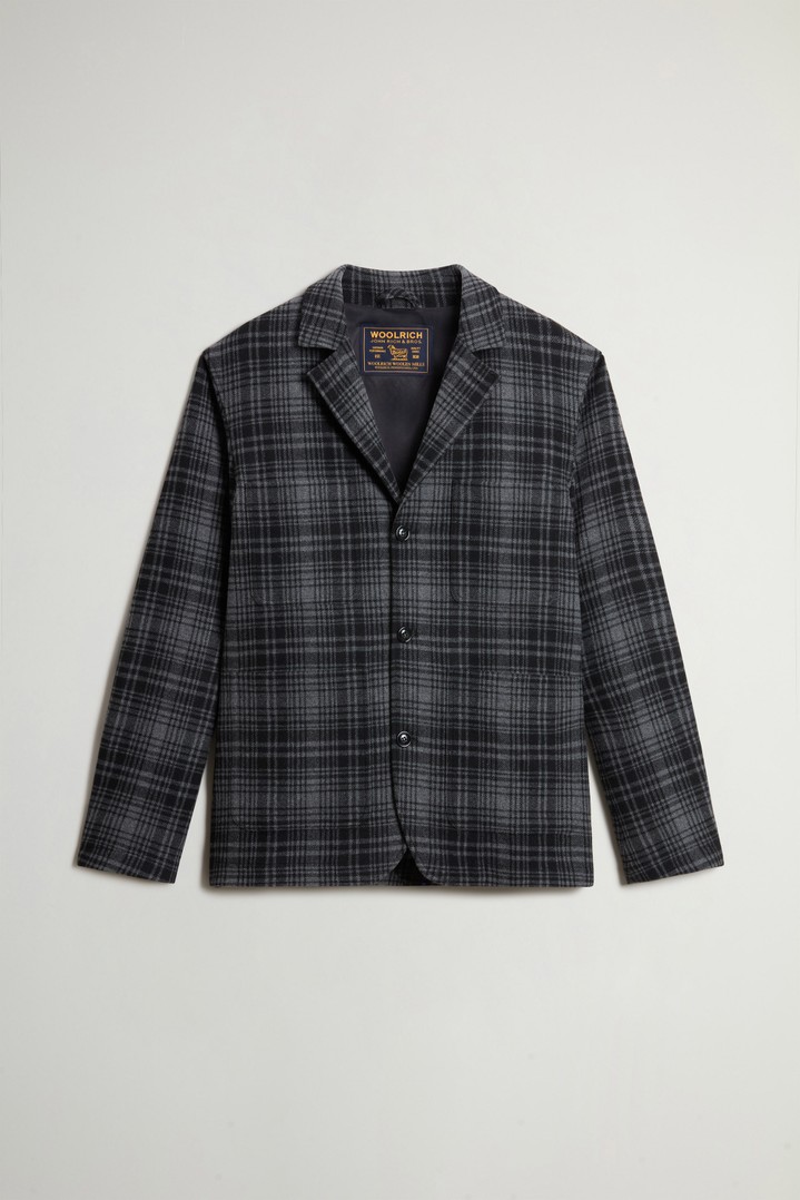 WOOL BLEND FLANNEL BLAZER Grau photo 5 | Woolrich