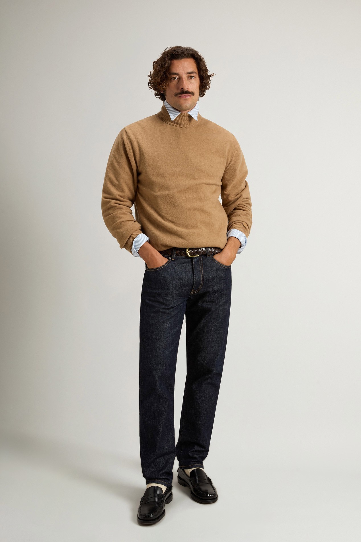 Coltrui van zuivere scheerwol Bruin photo 2 | Woolrich